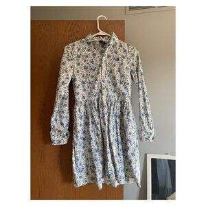 White & Blue Floral Dress - POLO Ralph Lauren